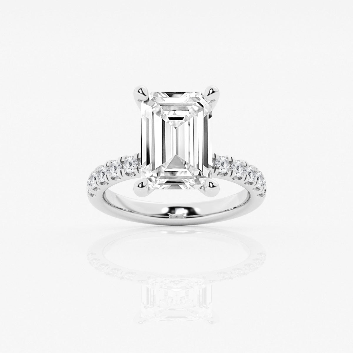 Everly - Hidden Halo Elegance Engagement Ring