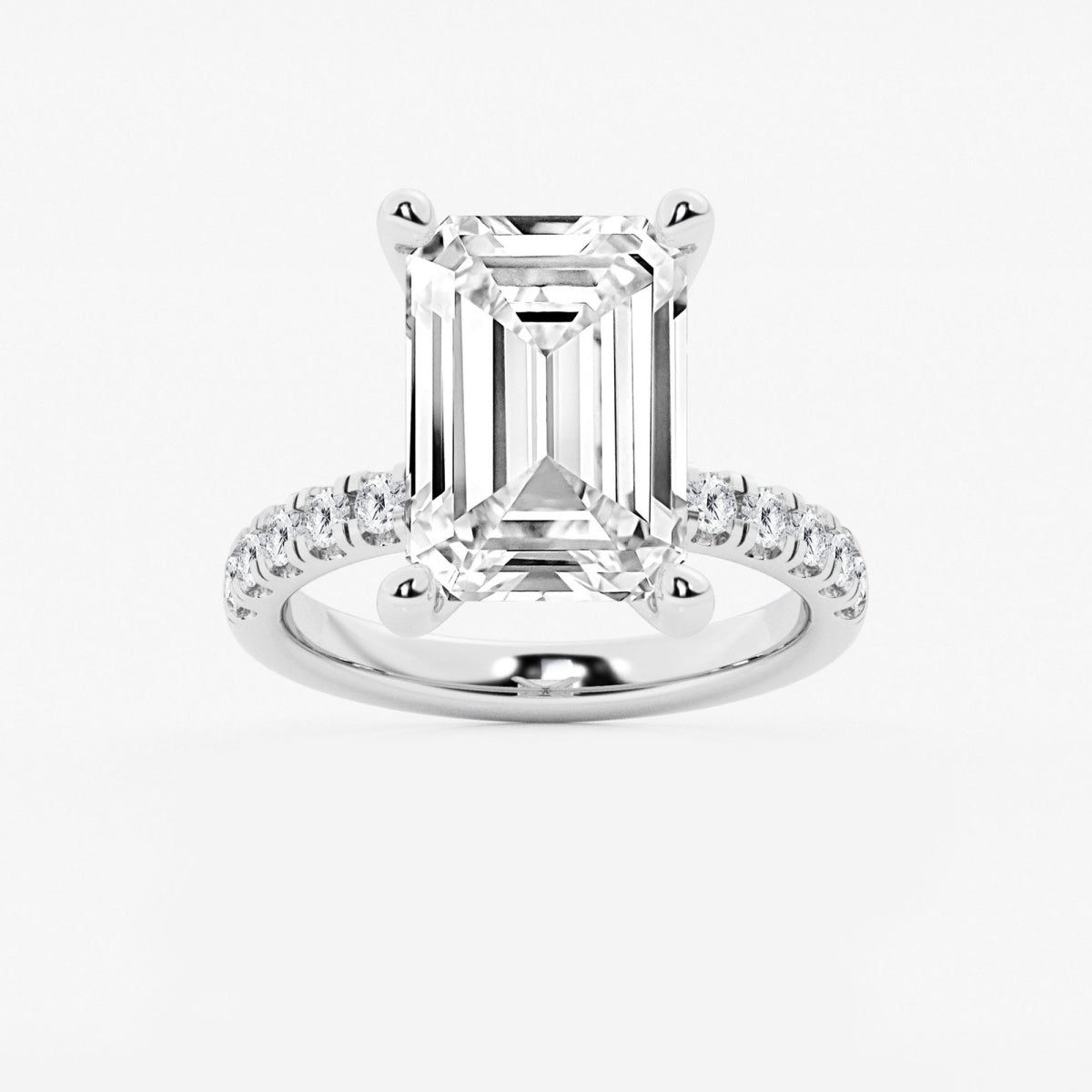 Everly - Hidden Halo Elegance Engagement Ring