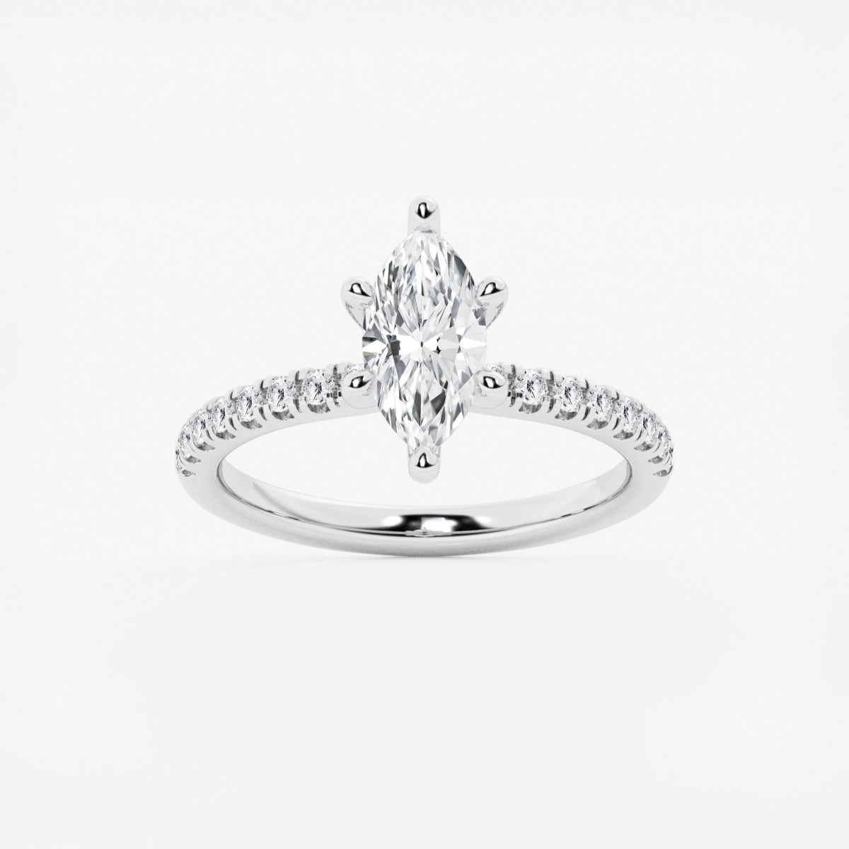 Everly - Hidden Halo Elegance Engagement Ring