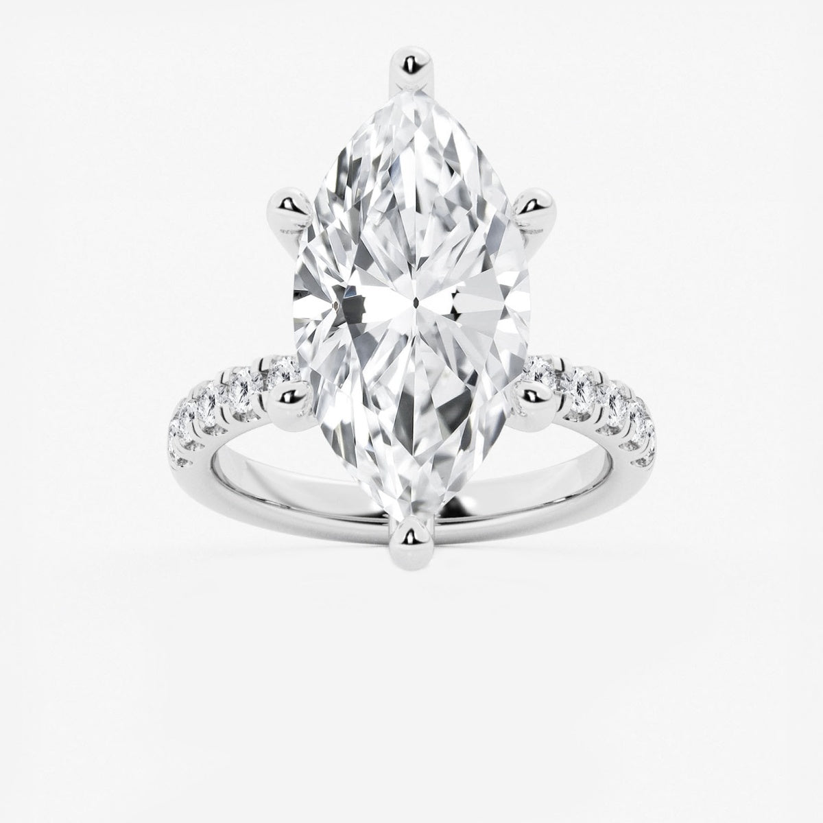 Everly - Hidden Halo Elegance Engagement Ring