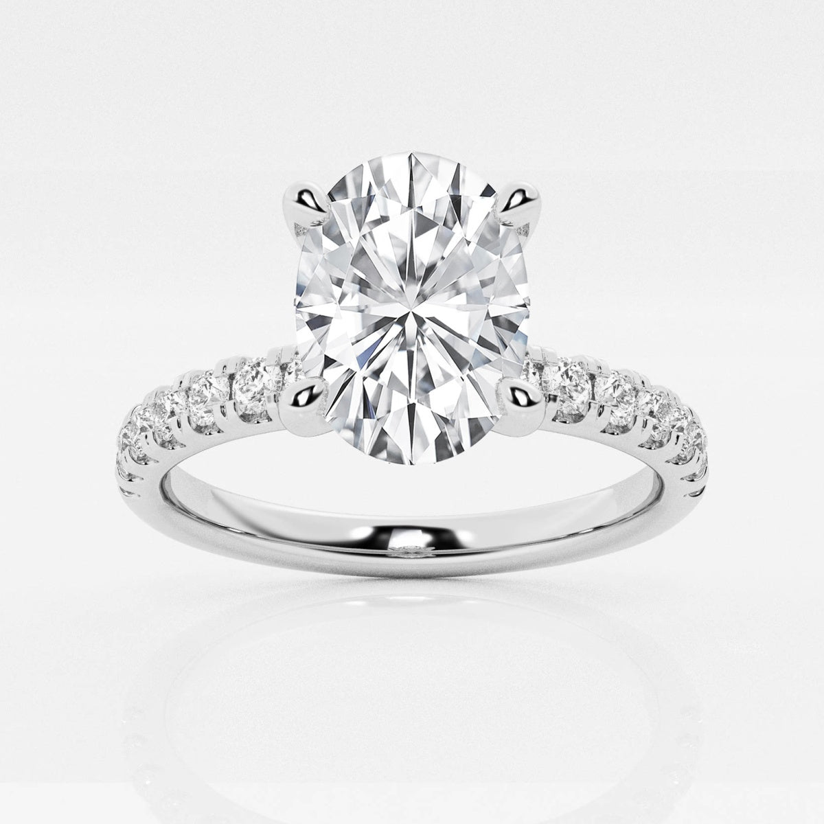 Everly - Hidden Halo Elegance Engagement Ring