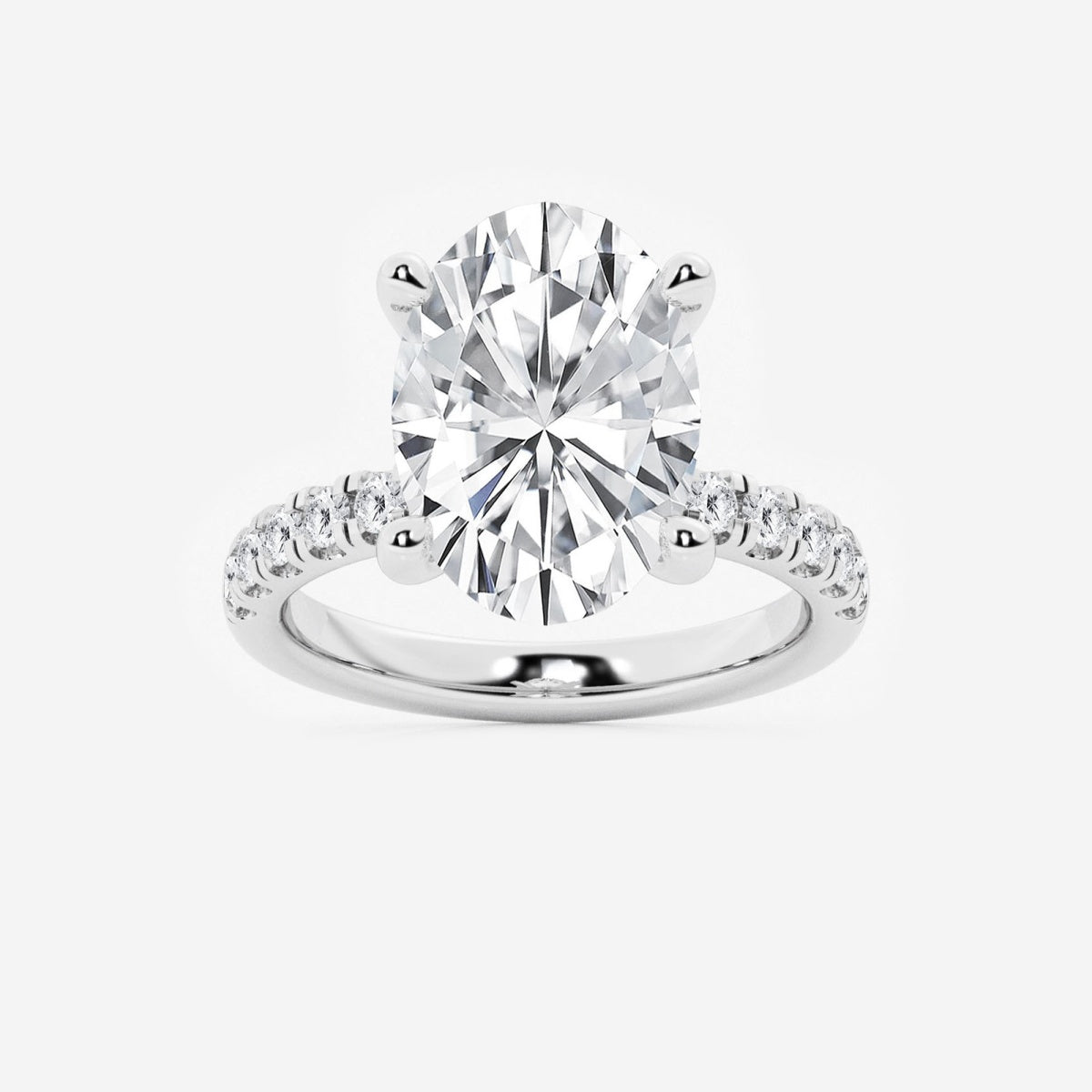 Everly - Hidden Halo Elegance Engagement Ring