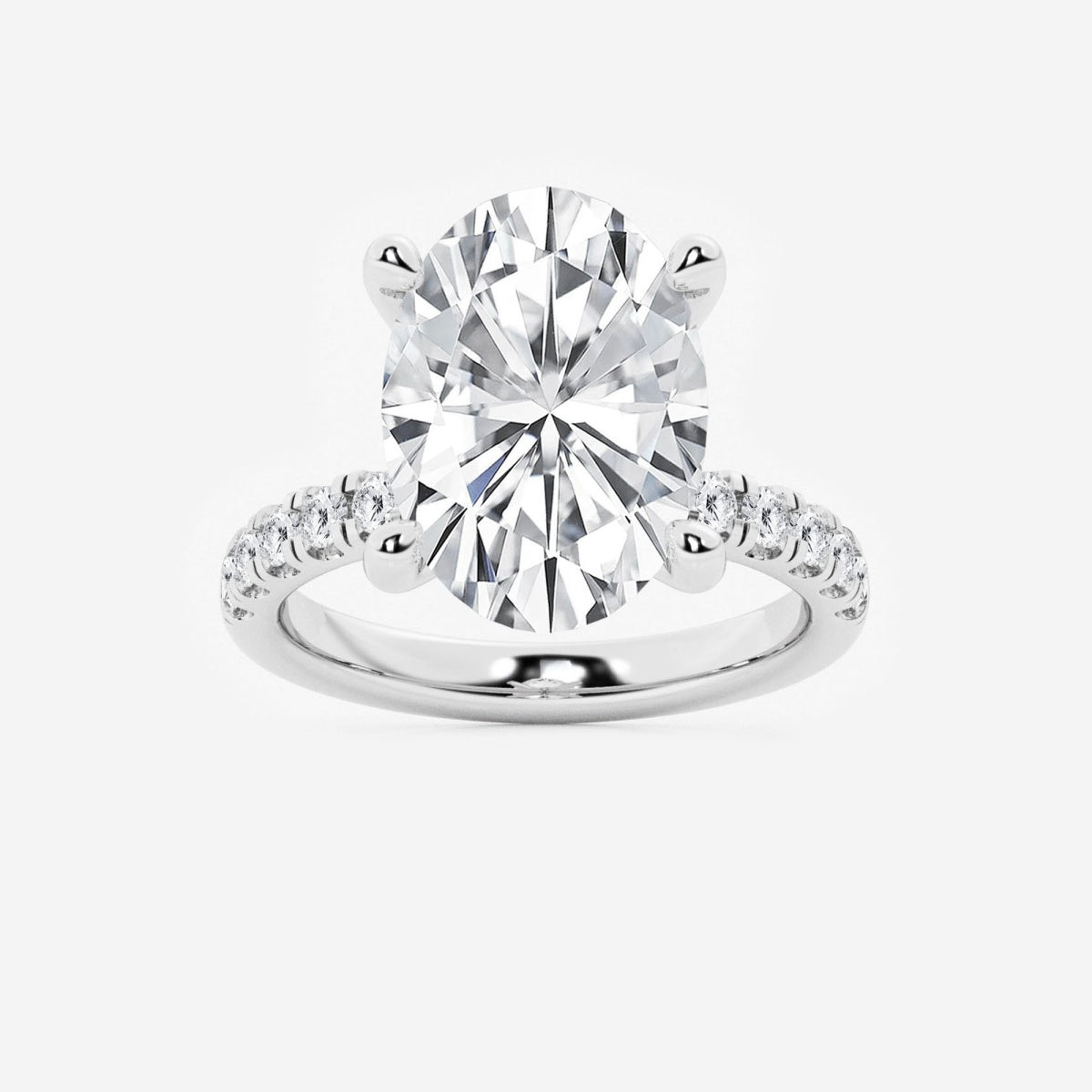 Everly - Hidden Halo Elegance Engagement Ring