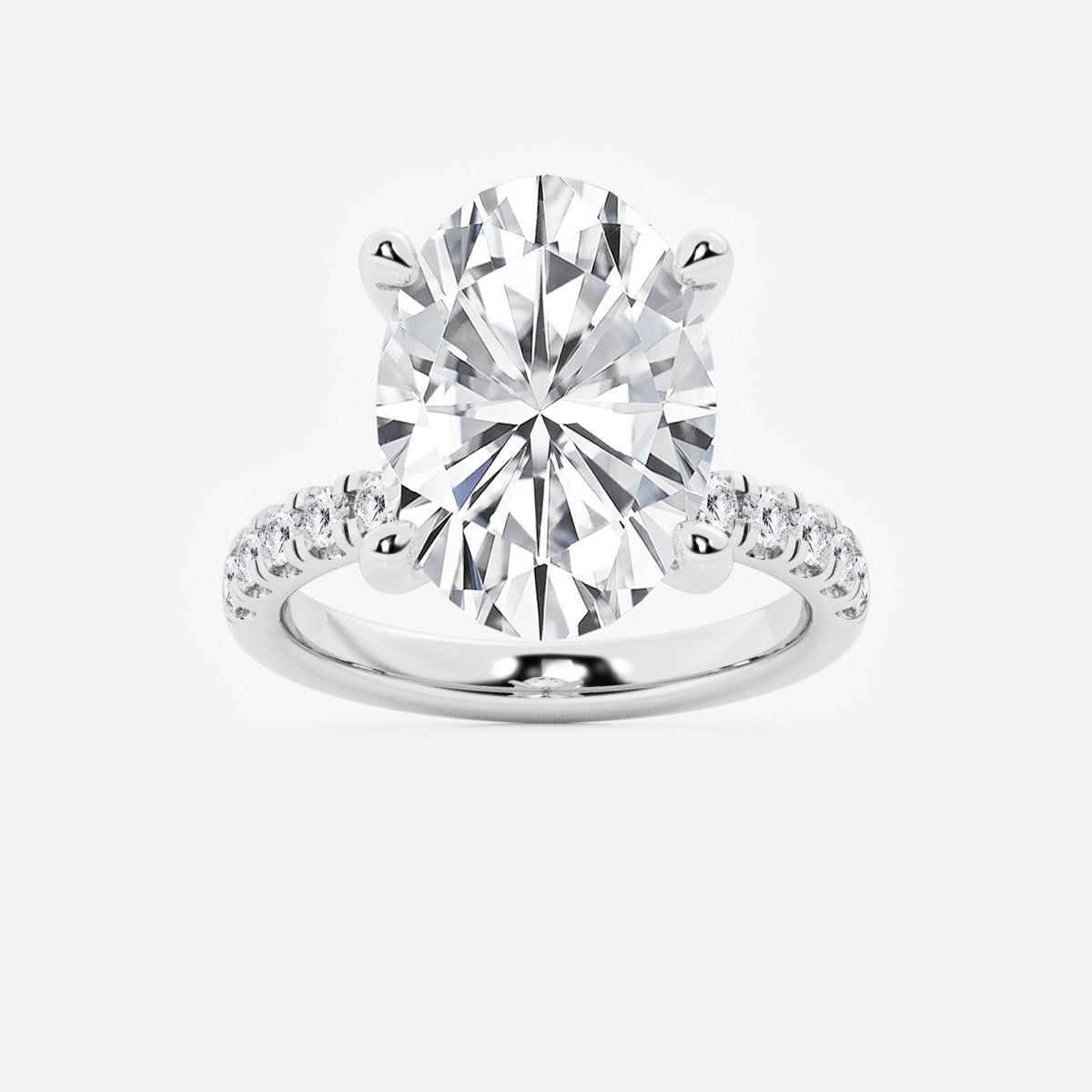 Everly - Hidden Halo Elegance Engagement Ring