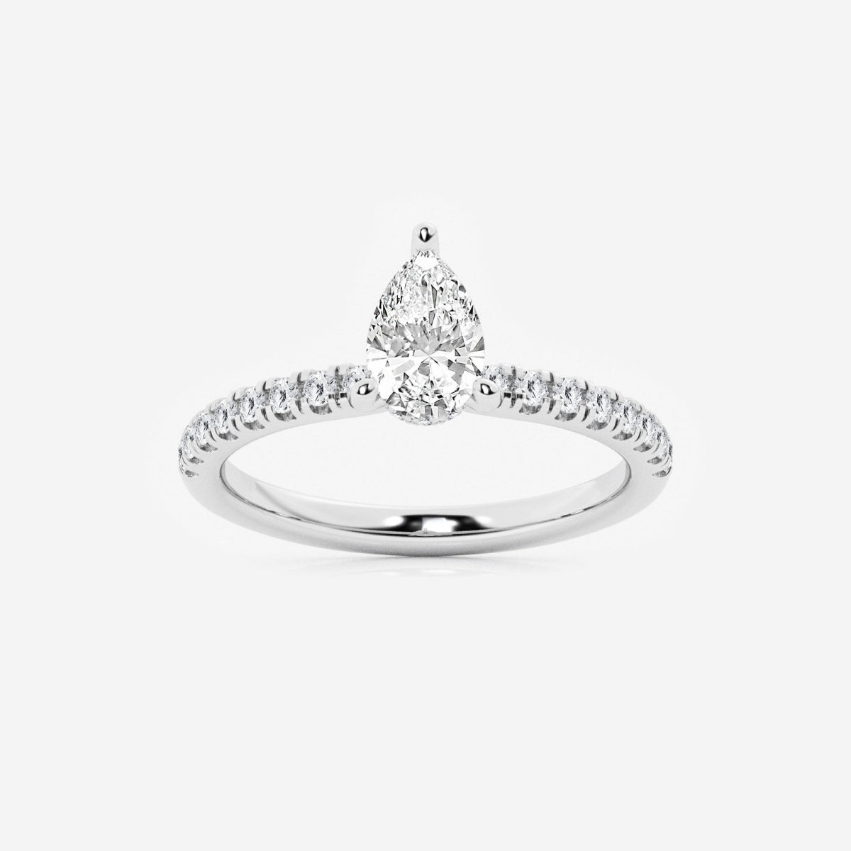 Everly - Hidden Halo Elegance Engagement Ring