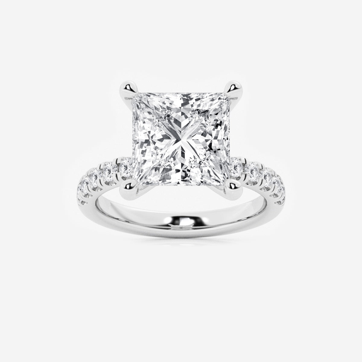 Everly - Hidden Halo Elegance Engagement Ring