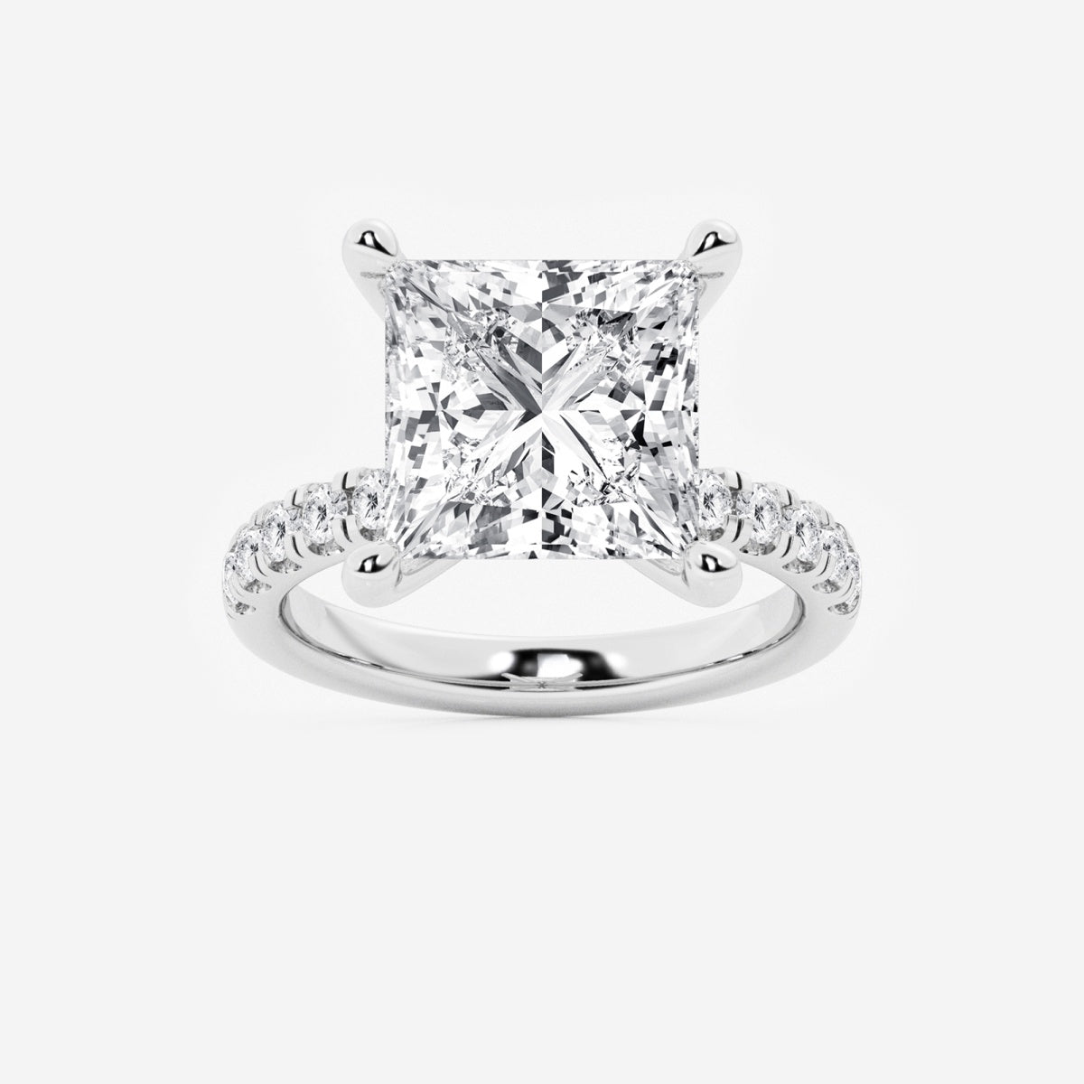 Everly - Hidden Halo Elegance Engagement Ring