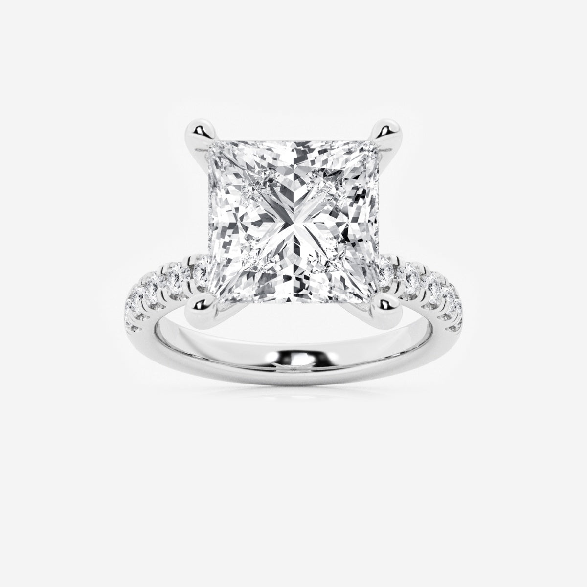 Everly - Hidden Halo Elegance Engagement Ring