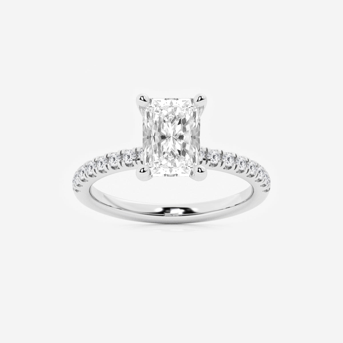 Everly - Hidden Halo Elegance Engagement Ring