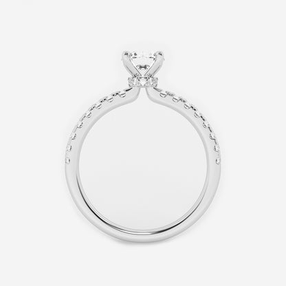 Everly - Hidden Halo Elegance Engagement Ring