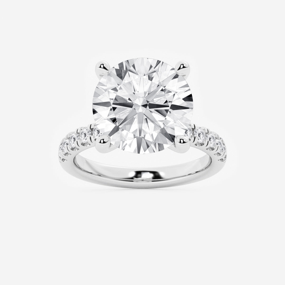 Everly - Hidden Halo Elegance Engagement Ring