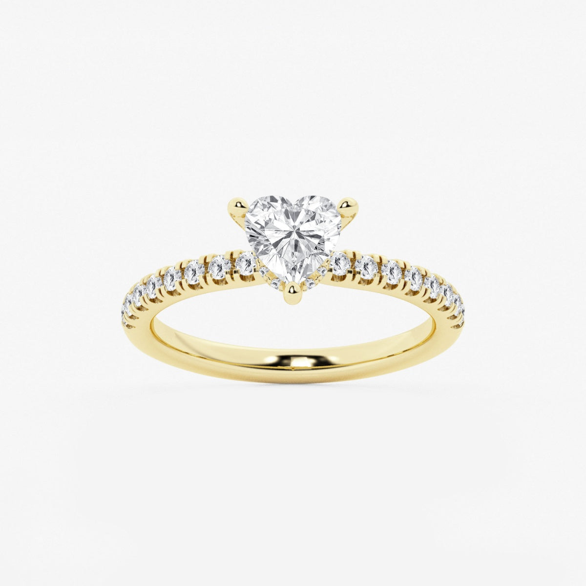 Everly - Hidden Halo Elegance Engagement Ring