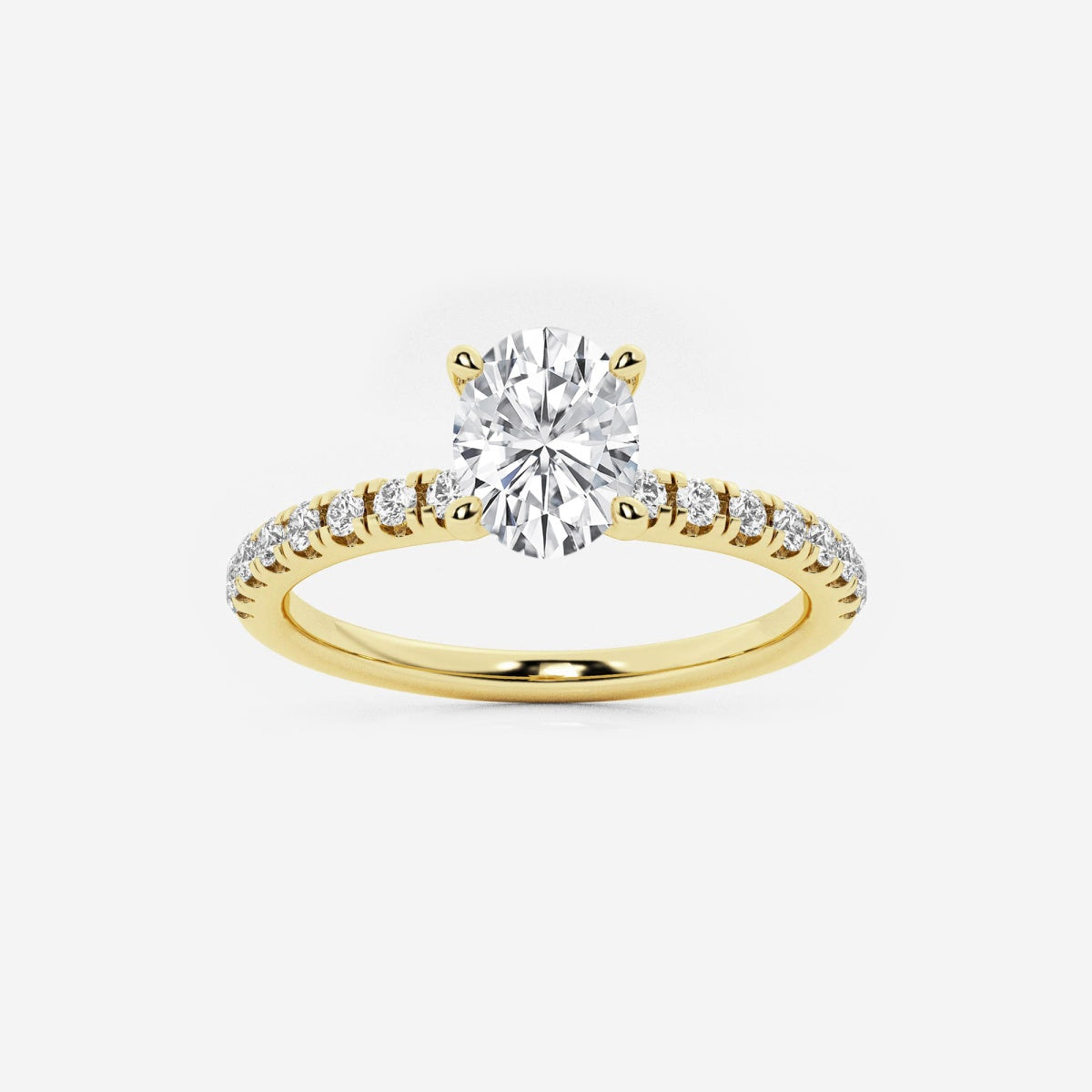 Everly - Hidden Halo Elegance Engagement Ring