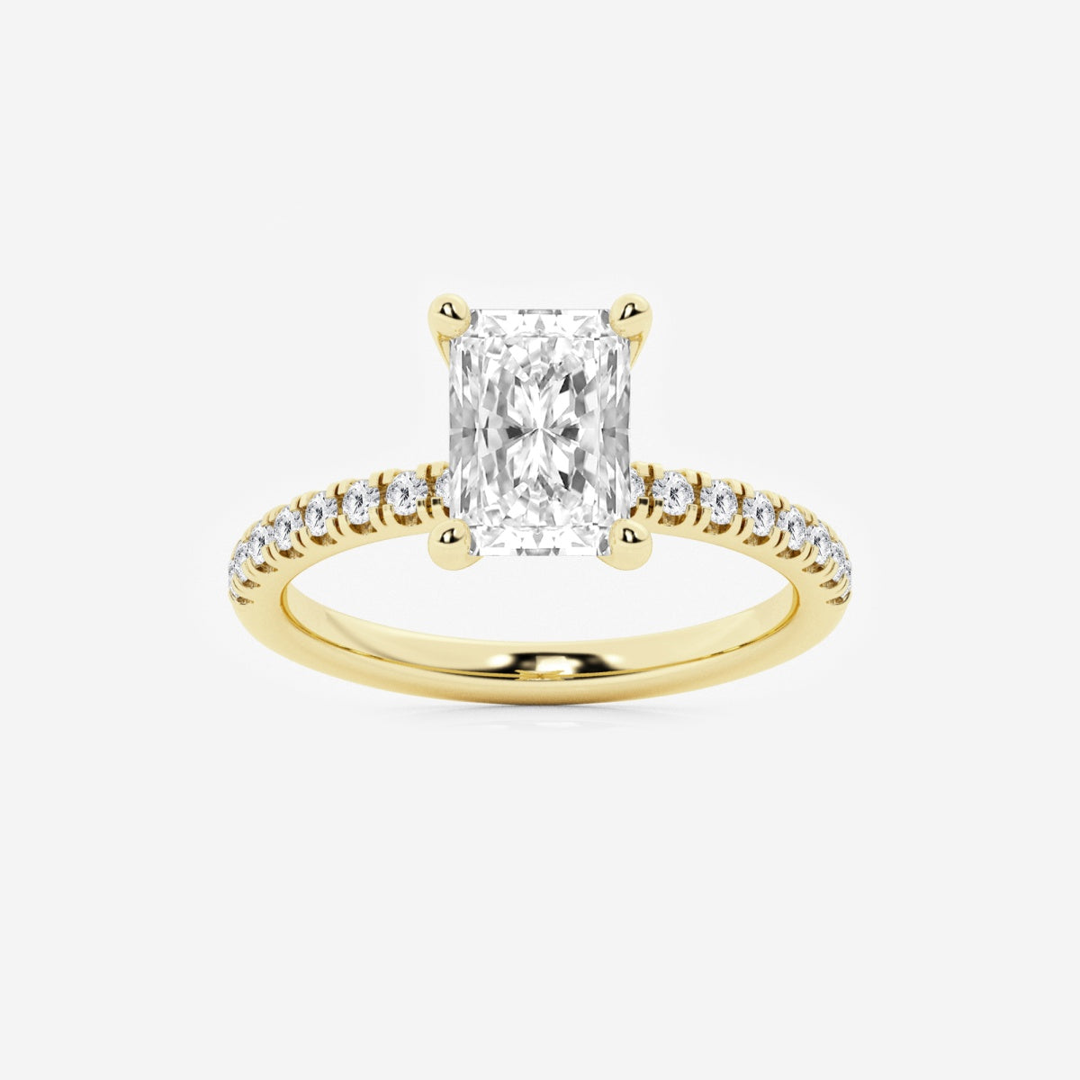 Everly - Hidden Halo Elegance Engagement Ring