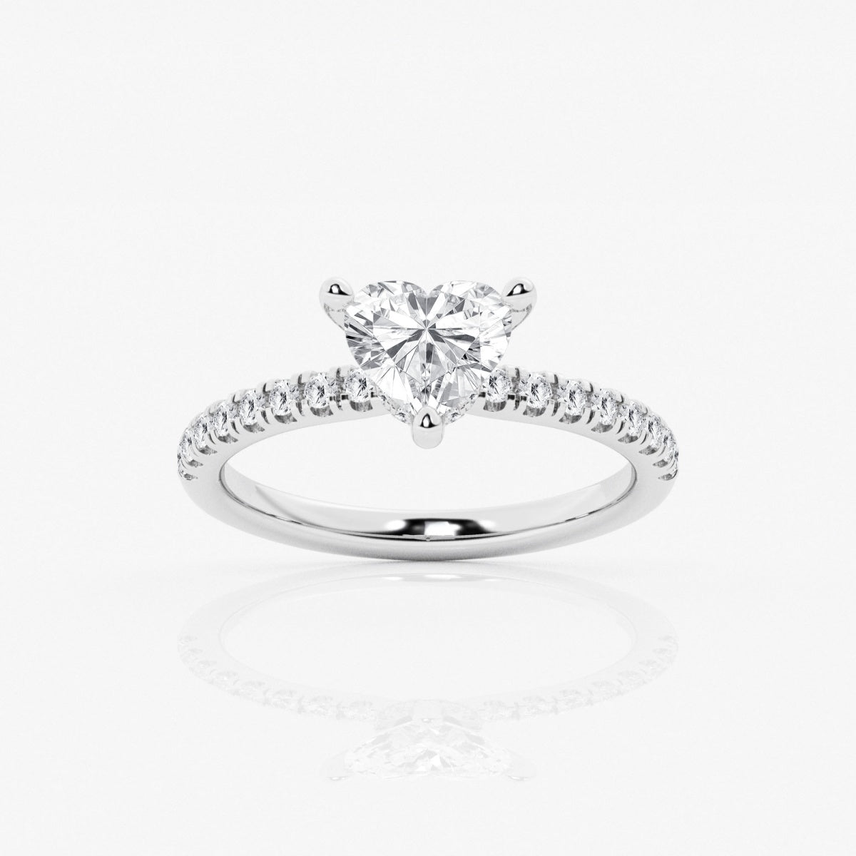 Everly - Hidden Halo Elegance Engagement Ring