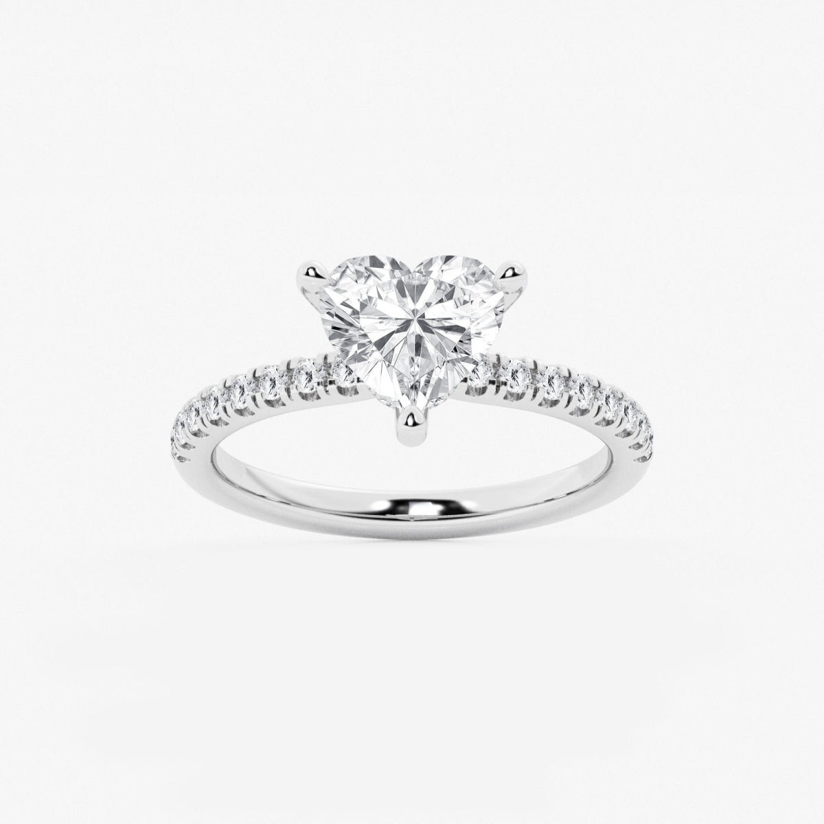 Everly - Hidden Halo Elegance Engagement Ring