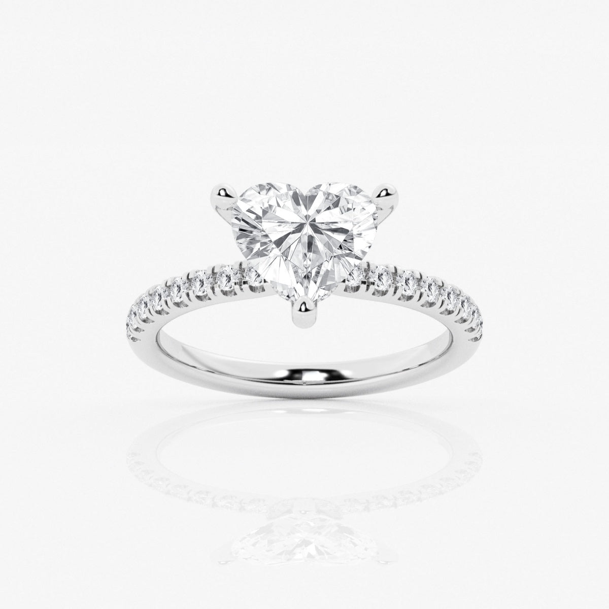 Everly - Hidden Halo Elegance Engagement Ring