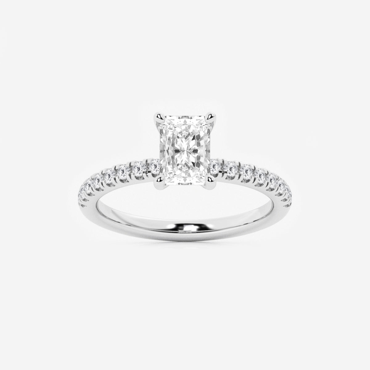 Everly - Hidden Halo Elegance Engagement Ring