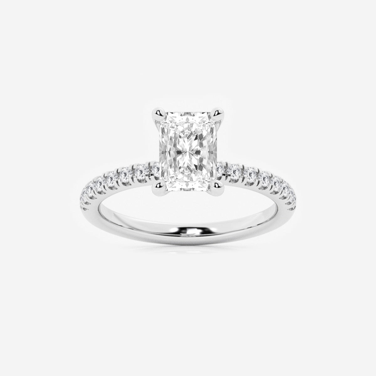 Everly - Hidden Halo Elegance Engagement Ring