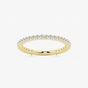 Lia - Shared Prong Eternity Wedding Ring