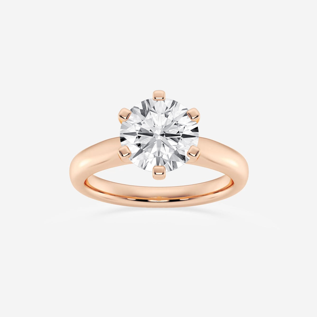 Fiona - Six-Prong Solitaire Engagement Ring