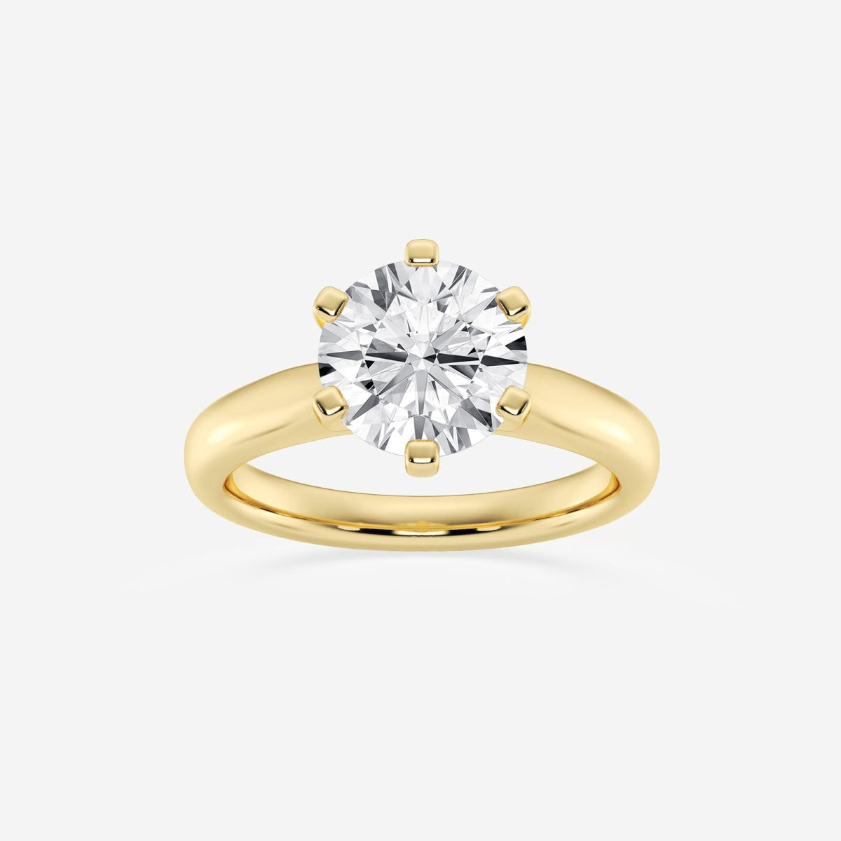 Fiona - Six-Prong Solitaire Engagement Ring