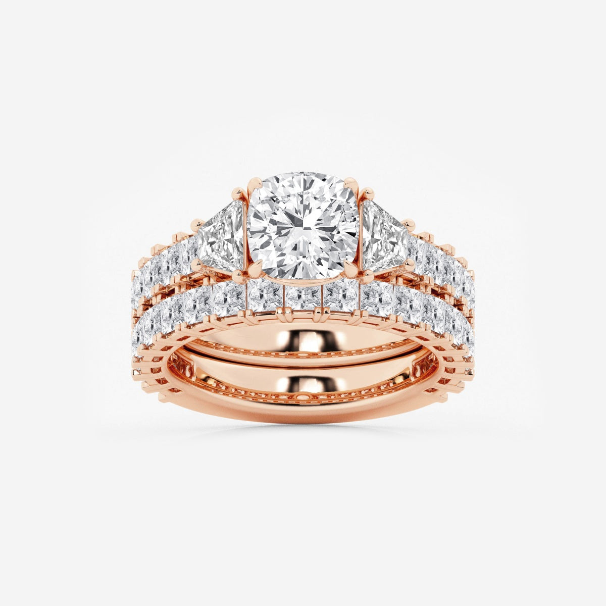 Genevieve - Intricate Bridal Set Engagement Ring