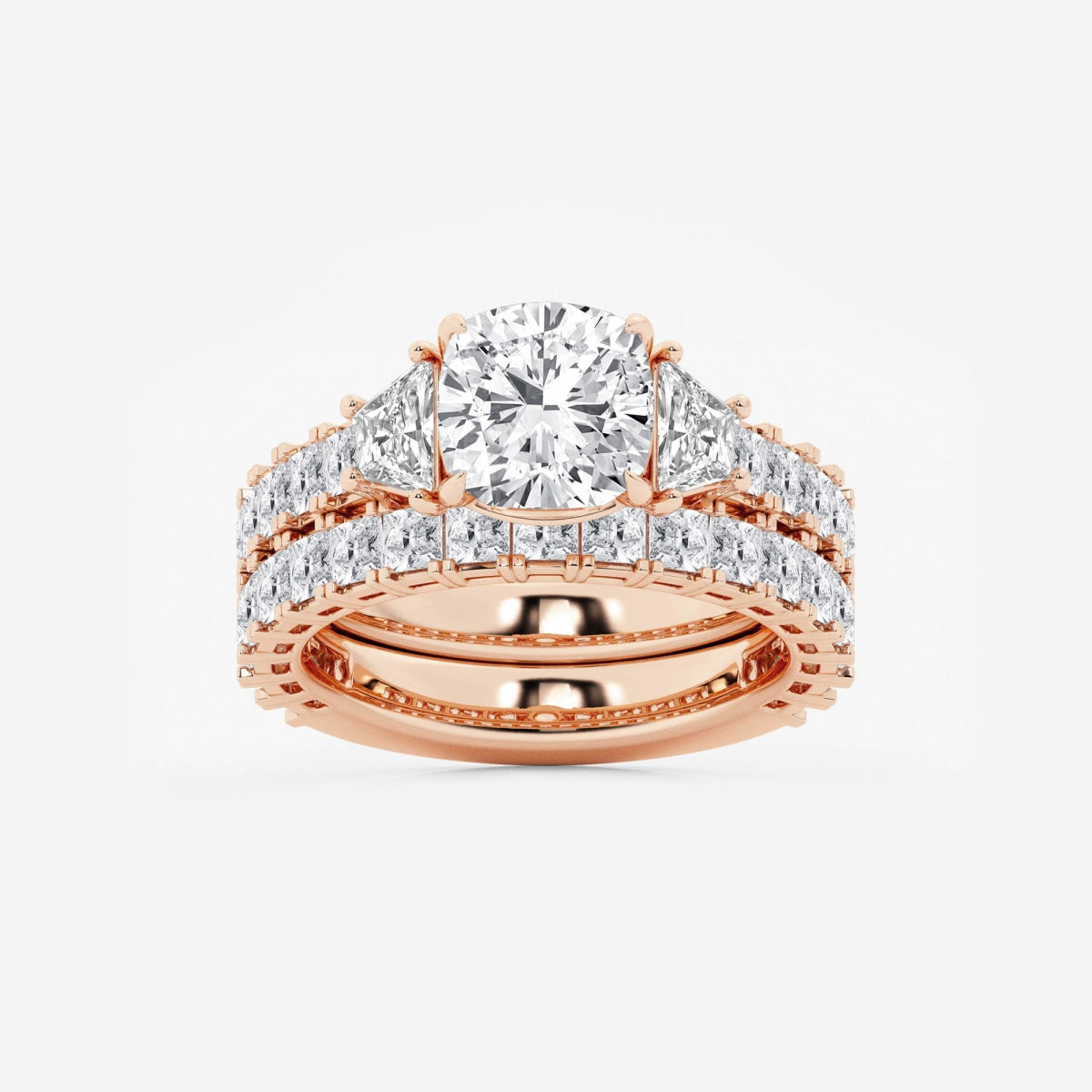 Genevieve - Intricate Bridal Set Engagement Ring