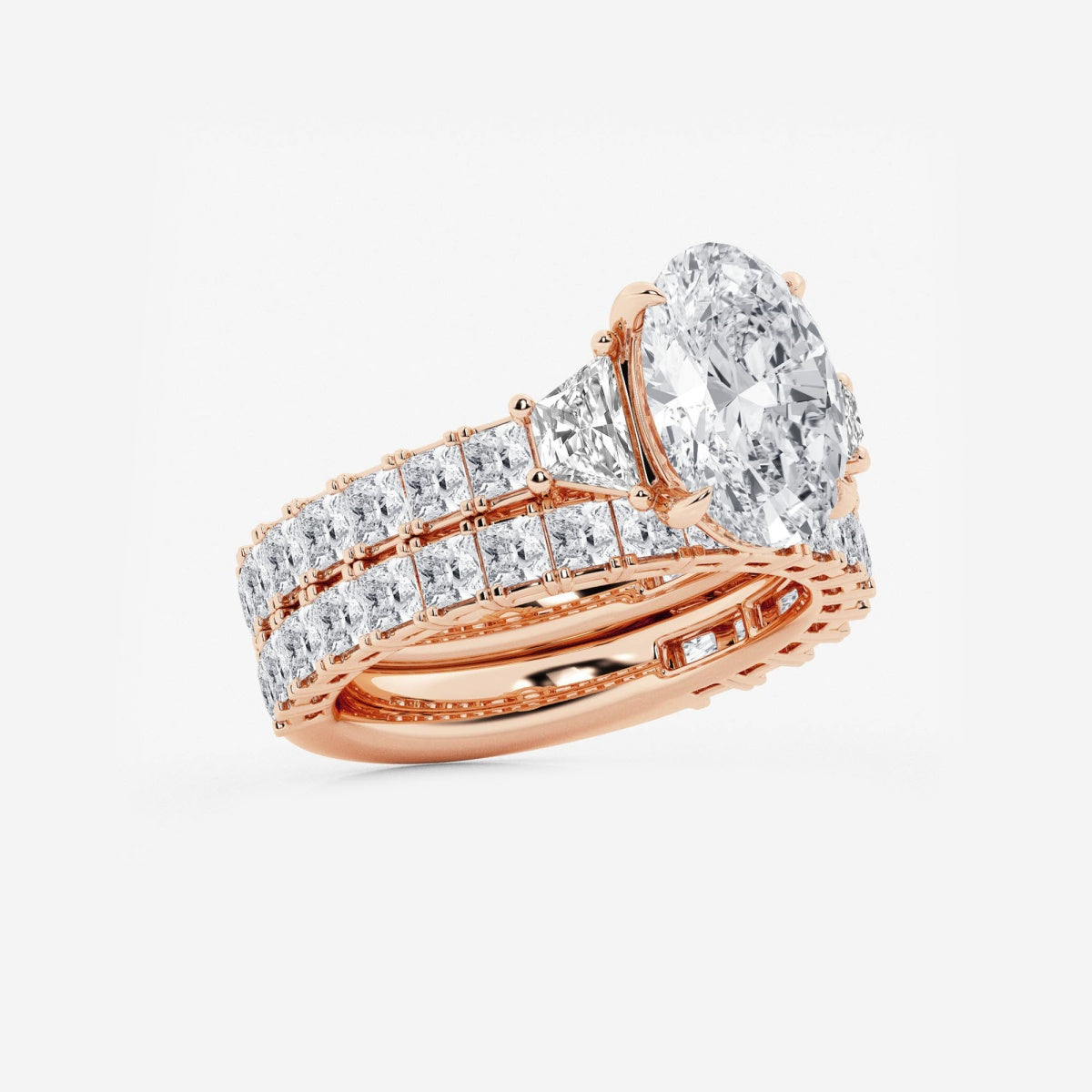 Genevieve - Intricate Bridal Set Engagement Ring