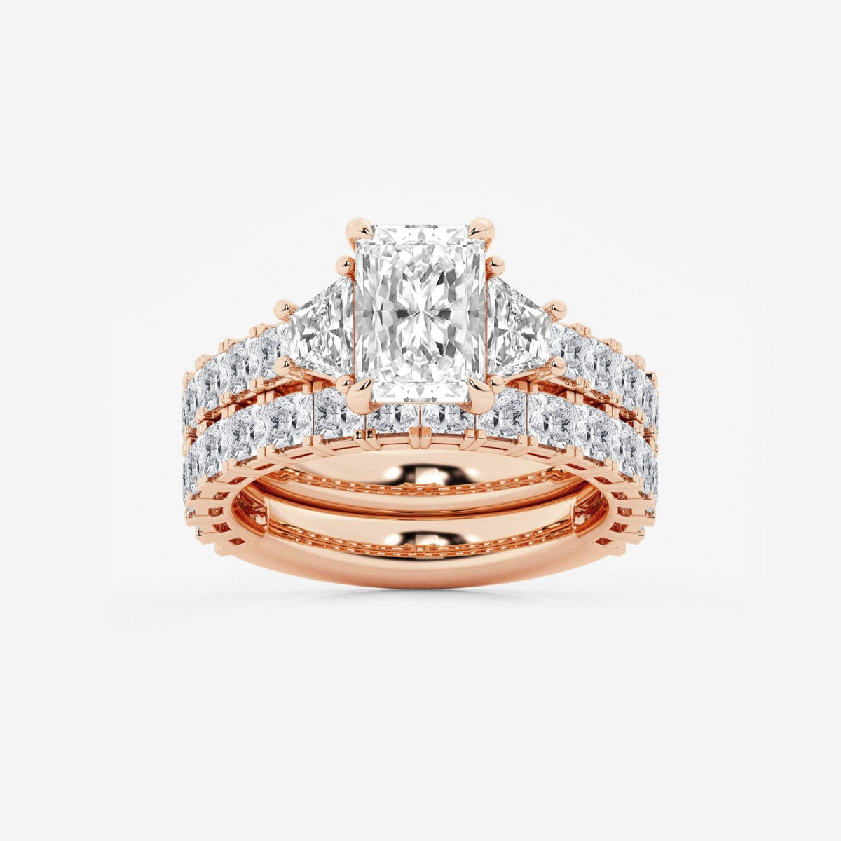 Genevieve - Intricate Bridal Set Engagement Ring