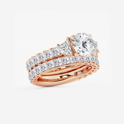 Genevieve - Intricate Bridal Set Engagement Ring