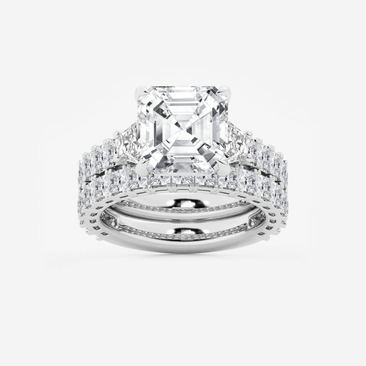 Genevieve - Intricate Bridal Set Engagement Ring