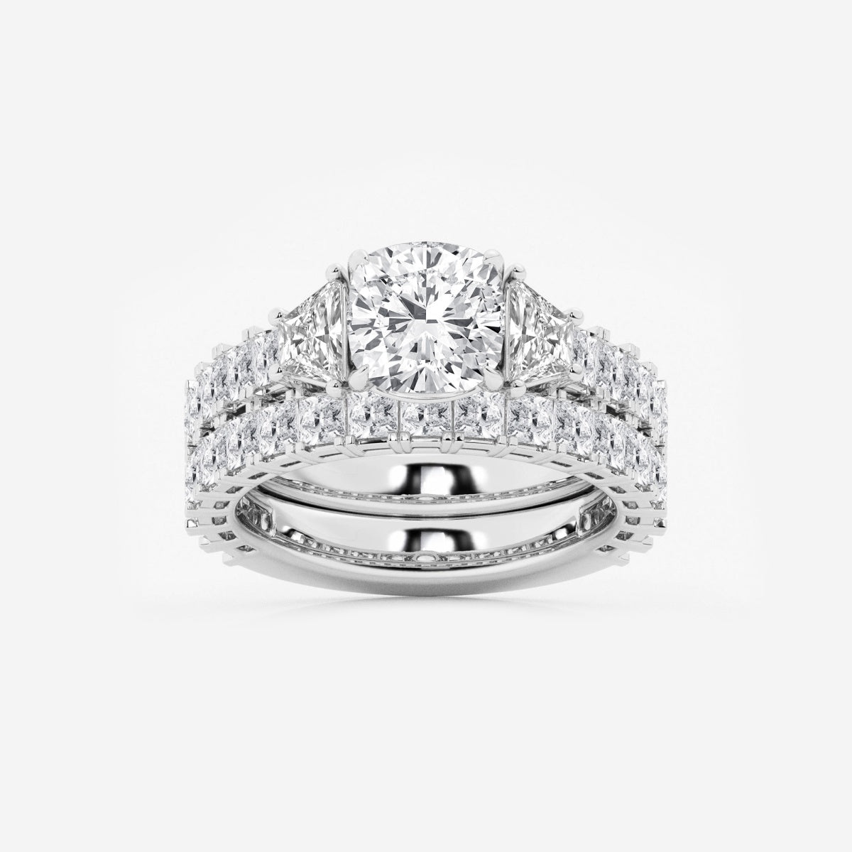 Genevieve - Intricate Bridal Set Engagement Ring