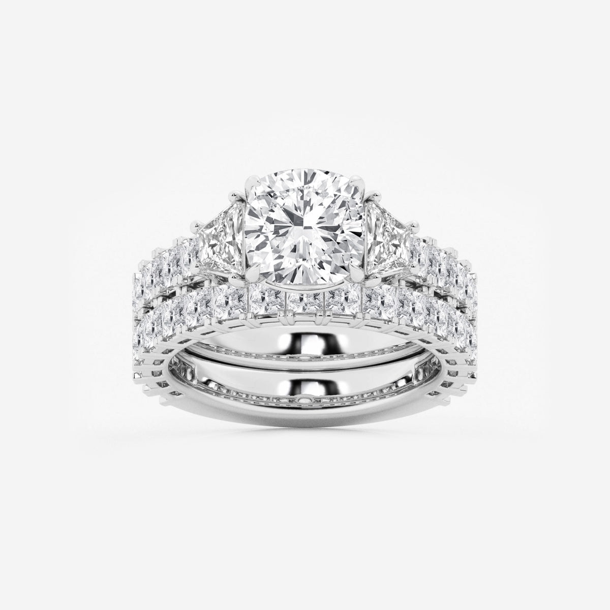 Genevieve - Intricate Bridal Set Engagement Ring