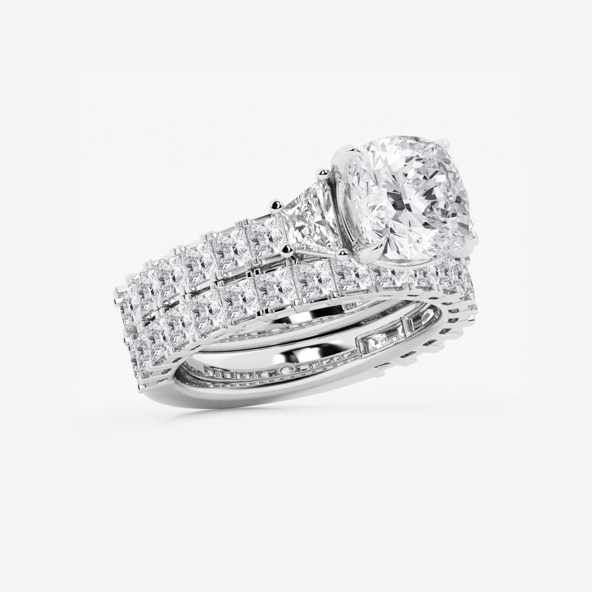 Genevieve - Intricate Bridal Set Engagement Ring