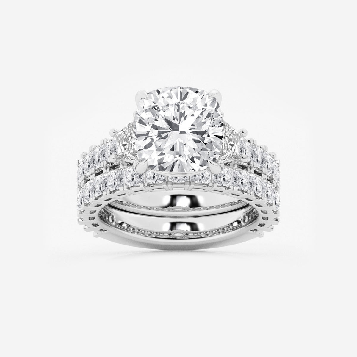 Genevieve - Intricate Bridal Set Engagement Ring