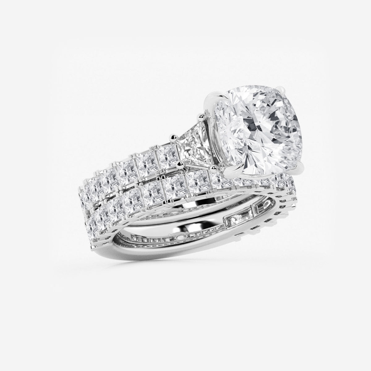 Genevieve - Intricate Bridal Set Engagement Ring