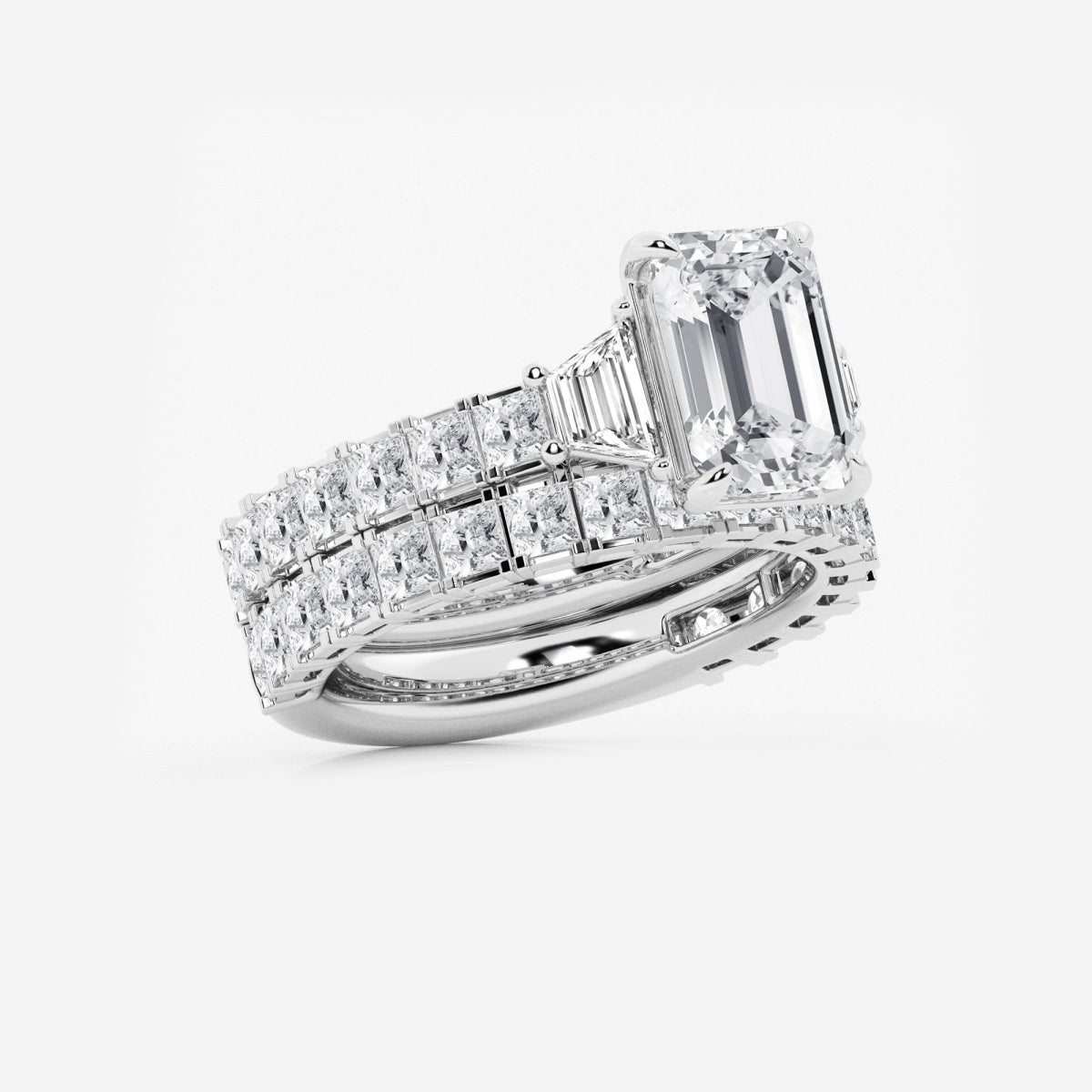 Genevieve - Intricate Bridal Set Engagement Ring