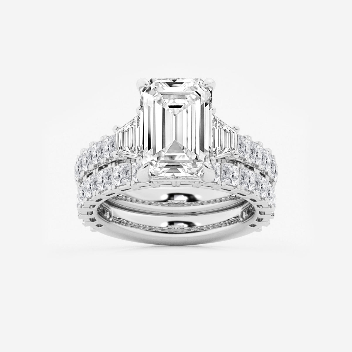 Genevieve - Intricate Bridal Set Engagement Ring