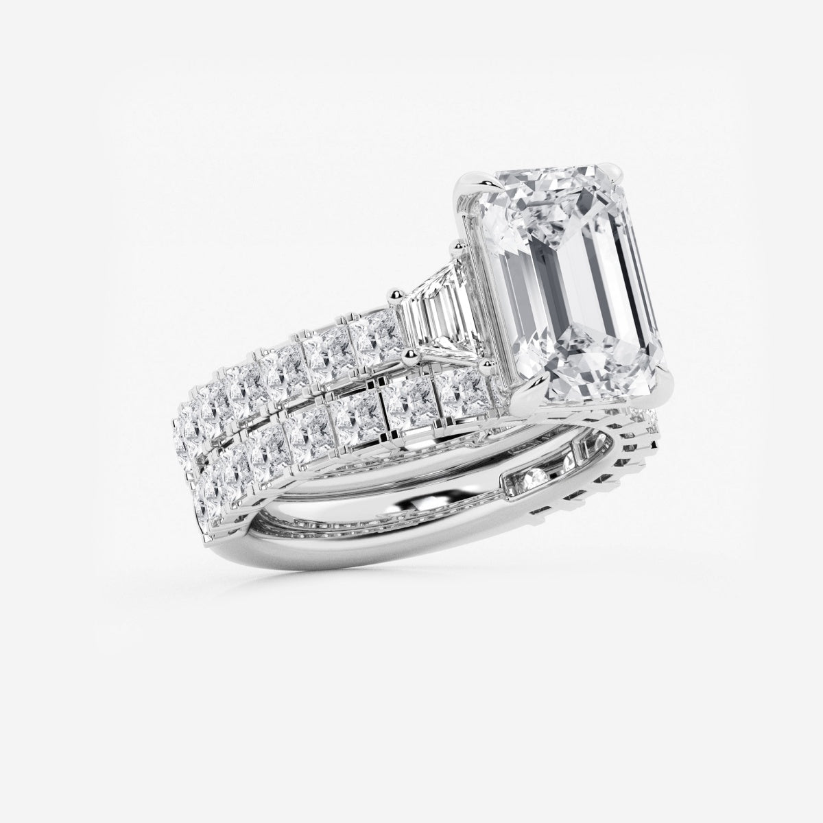 Genevieve - Intricate Bridal Set Engagement Ring