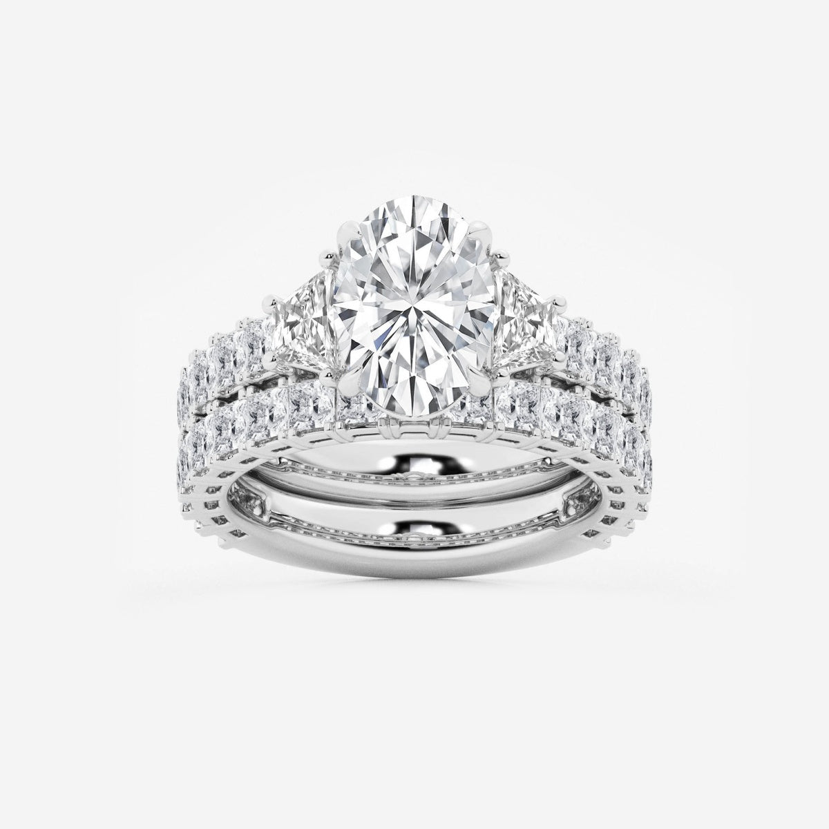 Genevieve - Intricate Bridal Set Engagement Ring