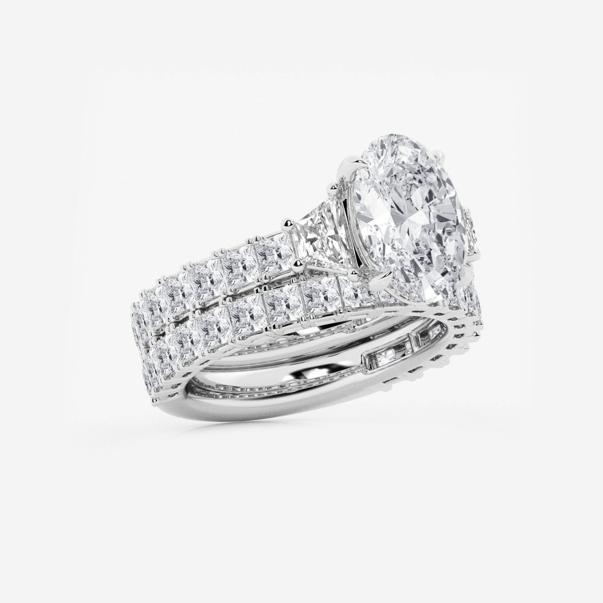 Genevieve - Intricate Bridal Set Engagement Ring