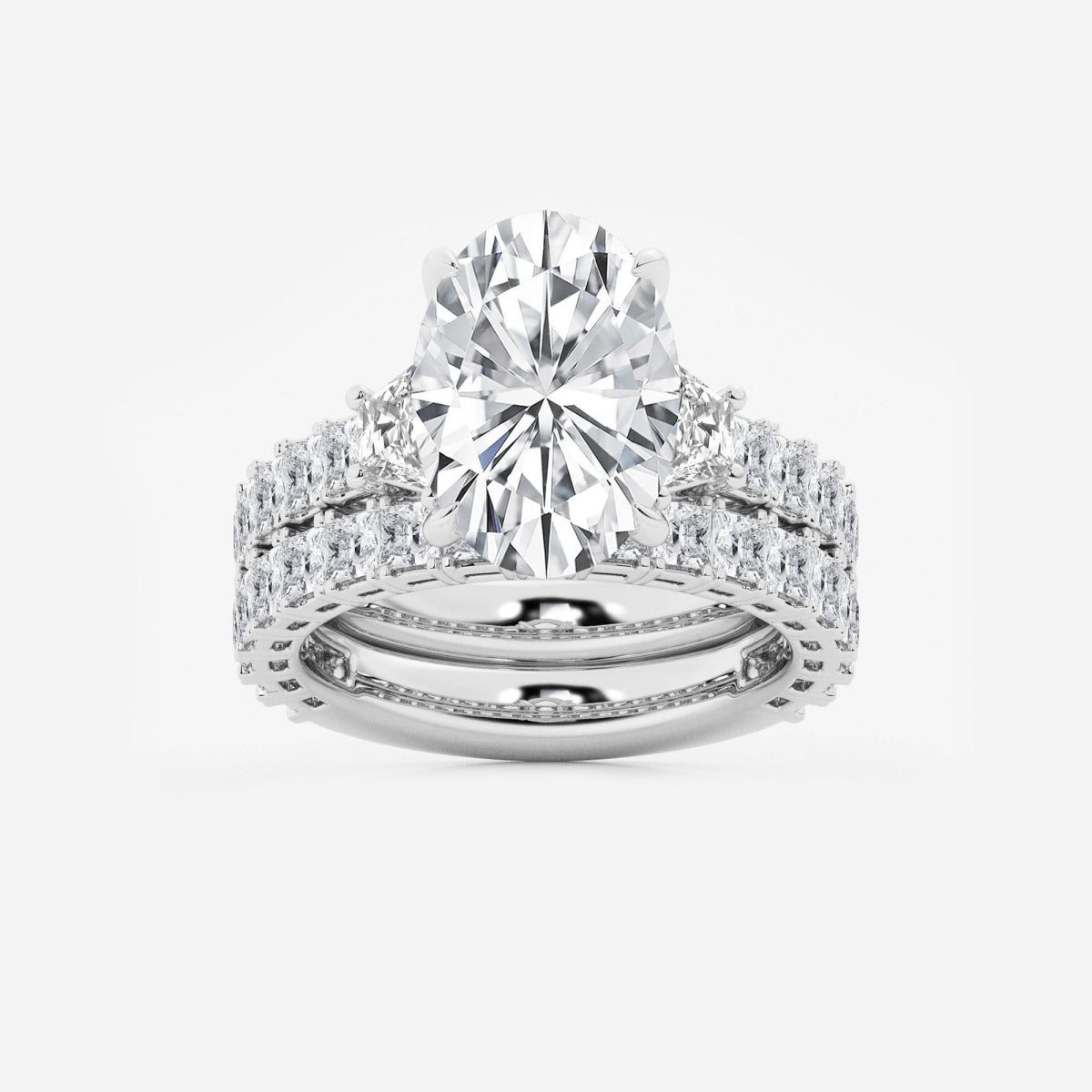 Genevieve - Intricate Bridal Set Engagement Ring