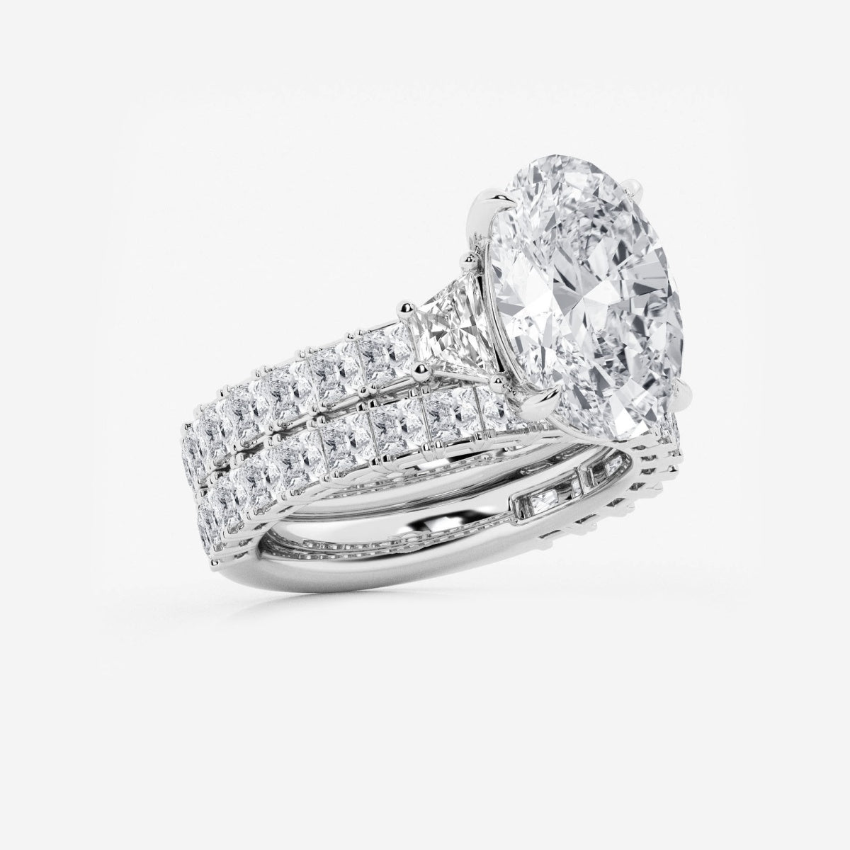 Genevieve - Intricate Bridal Set Engagement Ring