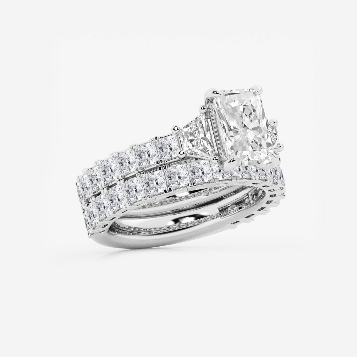 Genevieve - Intricate Bridal Set Engagement Ring