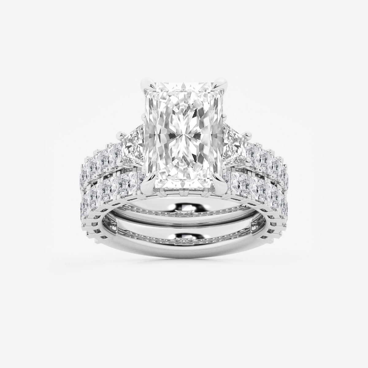 Genevieve - Intricate Bridal Set Engagement Ring