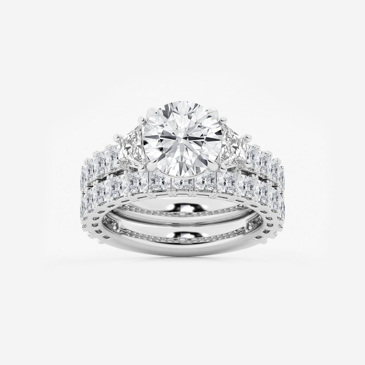 Genevieve - Intricate Bridal Set Engagement Ring