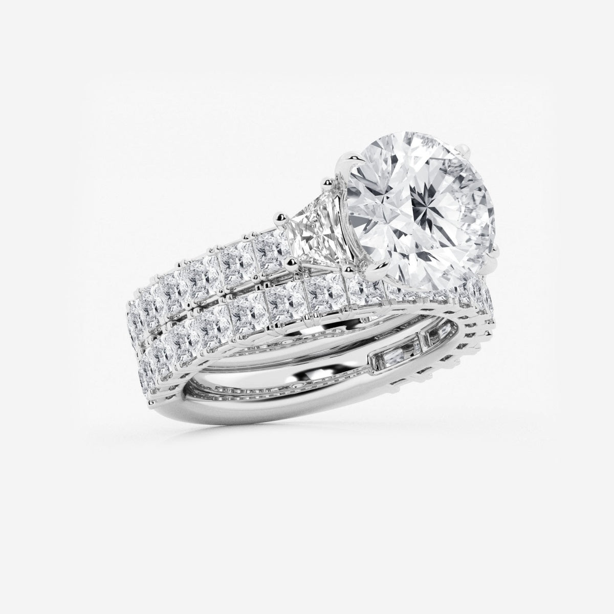 Genevieve - Intricate Bridal Set Engagement Ring