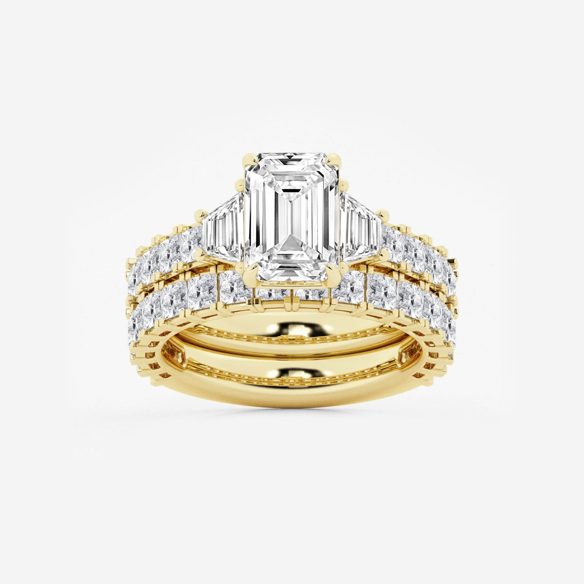 Genevieve - Intricate Bridal Set Engagement Ring