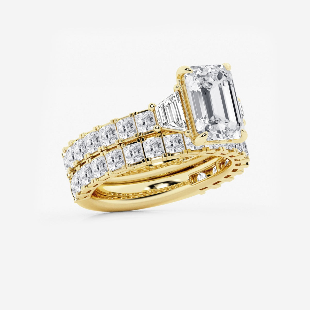 Genevieve - Intricate Bridal Set Engagement Ring